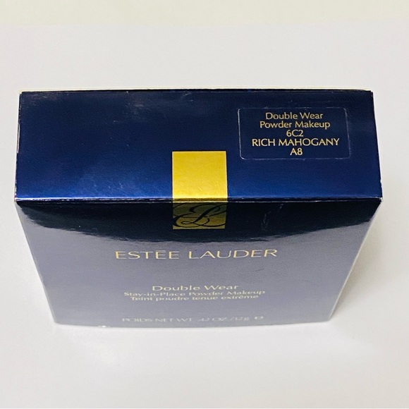 Estee Lauder Double Wear Stay-In-Place Powder Makeup - Rich Mahogany (6C2) NWT - Picture 3 of 4